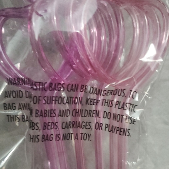 Heart-Shaped Pink Party Straws - Picture 3 of 3
